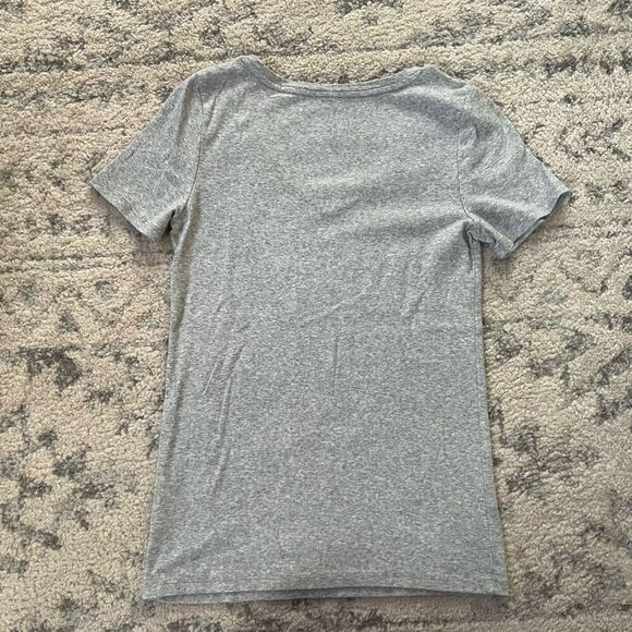 a new day Gray V Neck Tee Shirt - Picture 3 of 3
